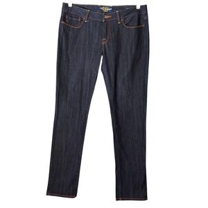 Lucky Brand Women Jeans 12 Lola Skinny Straight Dark Wash Casual Preppy‎ Rider